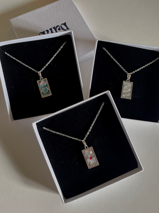 Tarot Card Necklaces
